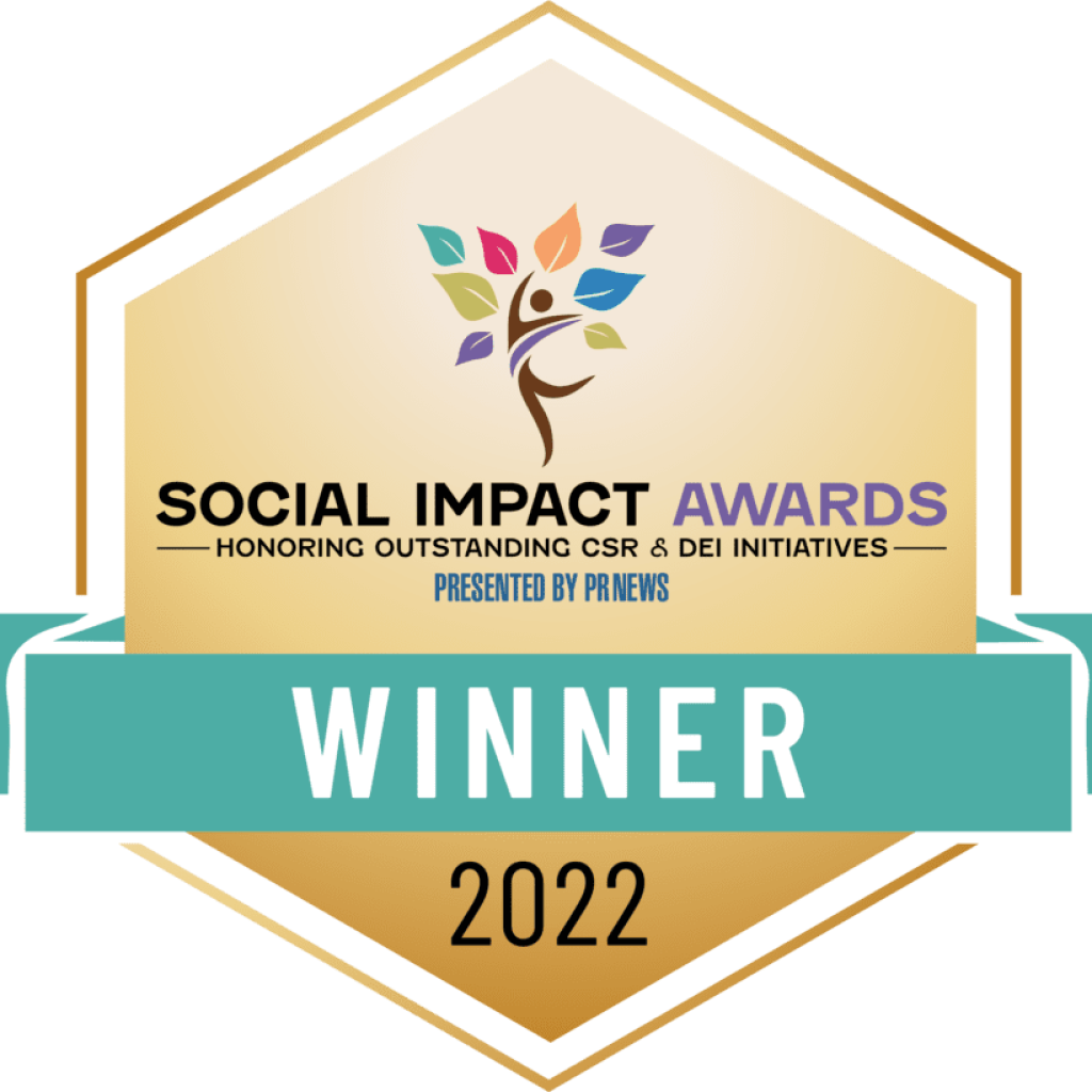 PRNEWS Social Impact Award Win