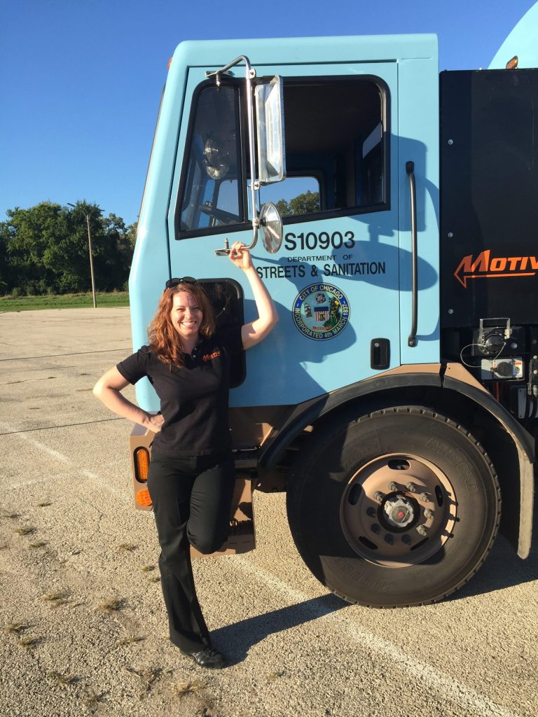 First All-Electric Garbage Truck in North America