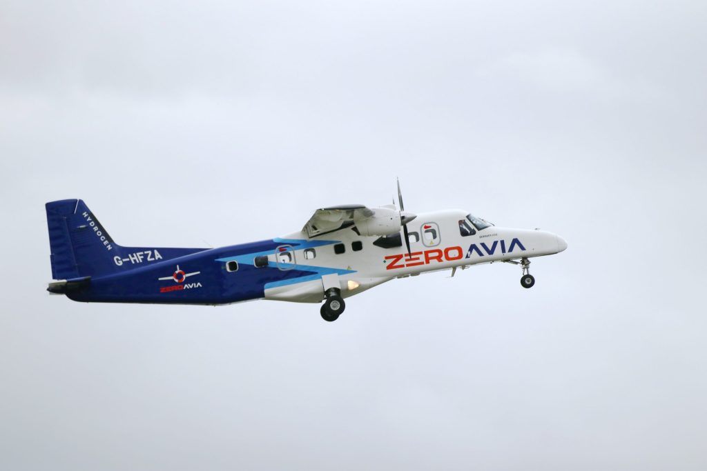 ZeroAvia Flies Largest Hydrogen-Electric Powered Aircraft to Date